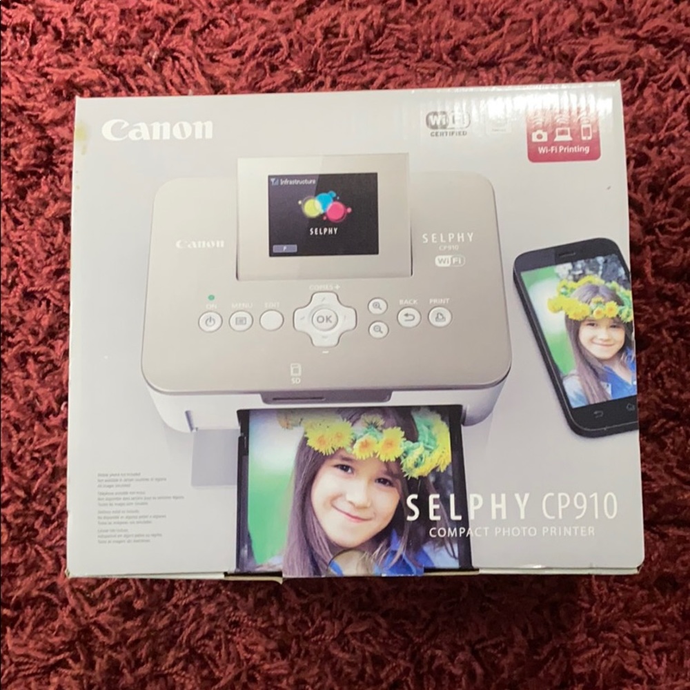 Canon Selphy CP910 Compact Photo Printer